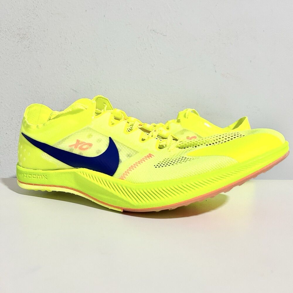 Nike ZoomX Dragonfly XC “Fast Pack” Men’s Size 12 Volt Blue Orange Track Spikes